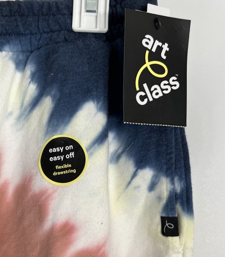 Art Class Boys' Pull-On Shorts Knit Tie-Dye Size L 12/14 NWT - 第 2/4 張圖片