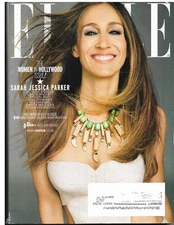 ELLE MAGAZINE November 2012 Sarah Jessica Parker Elle Fanning Uma Thurman Wiig