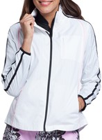 Ggblue Ladies Zoe Jacket White/black/peony Medium on sale Ggblue Ladies Zoe Jacket White/black/peony Medium on sale