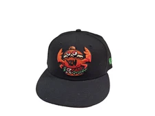 New Era Pensacola Blue Wahoos Cap Hat Theme Night Fitted 7 MiLB Baseball RARE