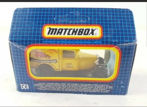 Matchbox Est 1953 Model A Ford Van Brand new Yellow - Picture 5 of 12