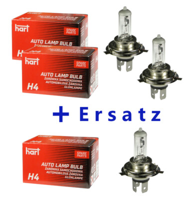 3 x Glübirne H4 12V 60/55W Halogen für KIA SHUMA II SOUL II SPORTAGE