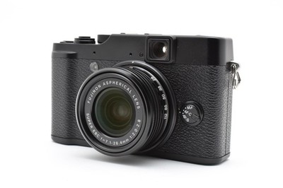 富士フイルム X10 Digital Camera #C387 Near Mint] FUJIFILM X10 12MP Digital Black Camera w/ 12 Megapixel