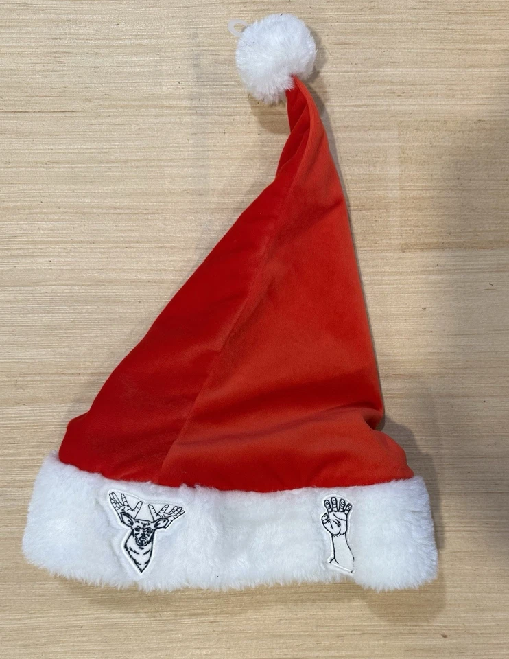 Gorra de Papá Noel 2010 Texas Rangers MLB garra de béisbol y astas Navidad Foto 2 de 4