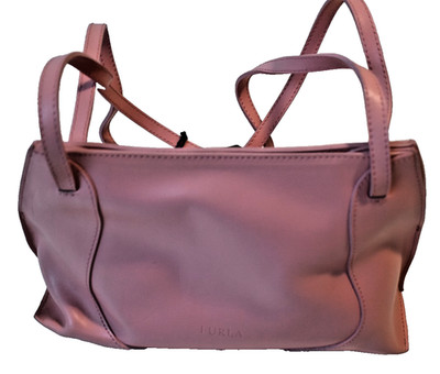 Furla Handbag Womens Leather Pink New with Tags