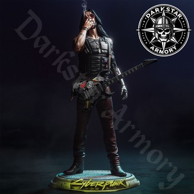Johnny Silverhand Cyberpunk Figure Kit 1/6 1/12 1/18 1/24 CA 3D STUDIOS