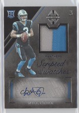 2019 Panini Majestic Rookie Scripted Swatches 36/49 Will Grier #105 Auto 0l1