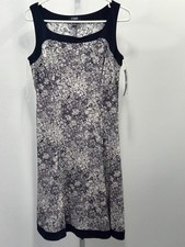 Chaps KneeLength Fit & Flare Dress Floral Multicolor, Size Medium.NWT.  2O