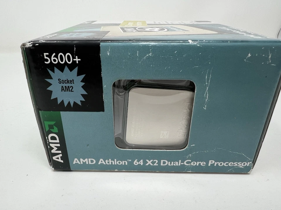 NOS AMD Athlon 64 X2 5600+ ADA5600CZBOX AM2 2.9GHz Brisbane Dual Core Processor - Image 2 of 4