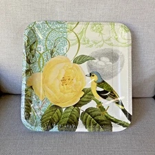 Creative Converting Floral Bliss Two Paper Plates – 18 Sealed + Bonus 12 Large &