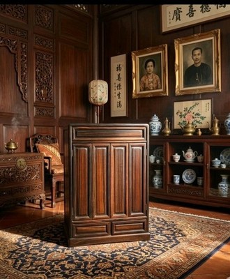Vintage Japanese Hamaya Butsudan Altar - Rosewood (Shitan) - High-End Buddhist