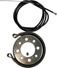 4" Band Brake  4" Brake Drum  60" Brake Cable with Pin Kit for Go Kart Cart Ya