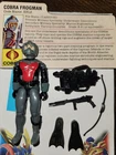 GI JOE ARAH 1985 COBRA EELS 100% COMPLETE W/ FILE CARD HASBRO VINTAGE