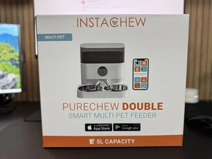 Double alimentation automatique pour animaux de compagnie, Splitter à deux voies et double bols pour chats et chiens