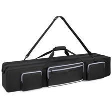 Tripod Carrying Case, 50.8" Heavy Duty Tripod Bag with Padded Divider Light S...