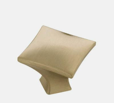 5-Pack Hickory Hardware H076014-EGN Golden Nickel 1-1/4'' Square Cabinet Knob
