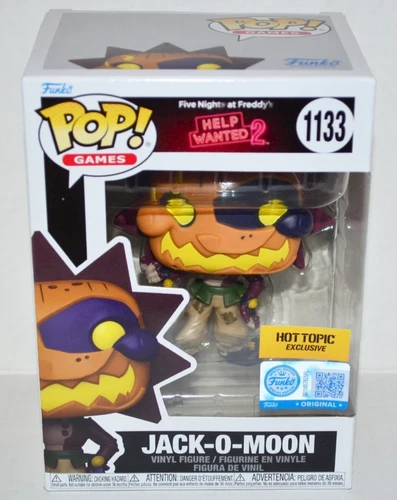 Funko POP! Help Wanted 2 Five Nights at Freddy's Jack-O-Moon #1133 Figure MINT🔥