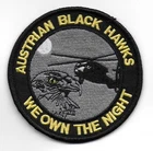 AUSTRIA BLACK HAWKS HELICOPTER patch