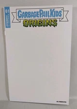 Garbage Pail Kids Origins #1 (2022) Dynamite Blank Sketch Cover Variant Comic NM