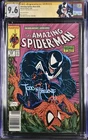 Amazing Spider-Man #316 Newsstand CGC 9.6 Signed By Todd McFarlane Venom