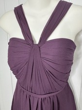 David  s Bridal Party Dress Halter Purple 4