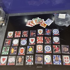 Euro 2024 silver topps Parallel Sticker Bundle x Stickers All Different x30