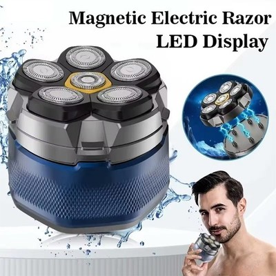 Professioneller wasserdichter Rasierkopf mit 6D Floating Razor & Grooming Kit