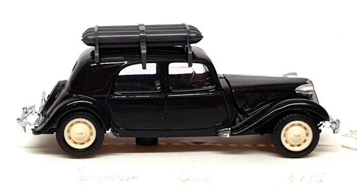 Solido 1/43 Scale Diecast 4115 - Citroen 15cv Gaz - Black - Image 3 of 4