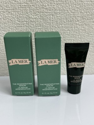 2 X La Mer The Regenerating Serum 0.1 fl oz/ 3ml each, New in Box