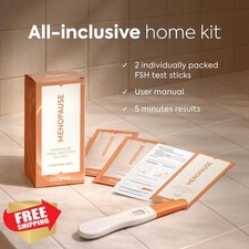 Diagnox Health Menopause Test 2pk FSH at-Home Rapid Results Strips