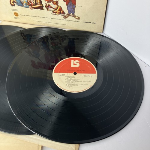 Various – 40 Funky Hits (SQ-95837) VG+ 3LP set R&B Soul Rock Funk 1974 - Picture 2 of 6