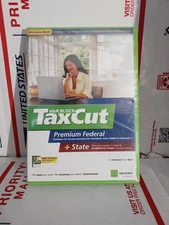 H&R Block Tax Cut Premium Federal + State 2006 Windows and Mac CD New - #174a