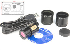 5MP Electronic Eyepiece USB Video CCD Camera for Biological Stereo Microscope
