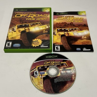 Test Drive Off Road Wide Open (Microsoft Xbox, 2001) CIB Complete in Box Tested