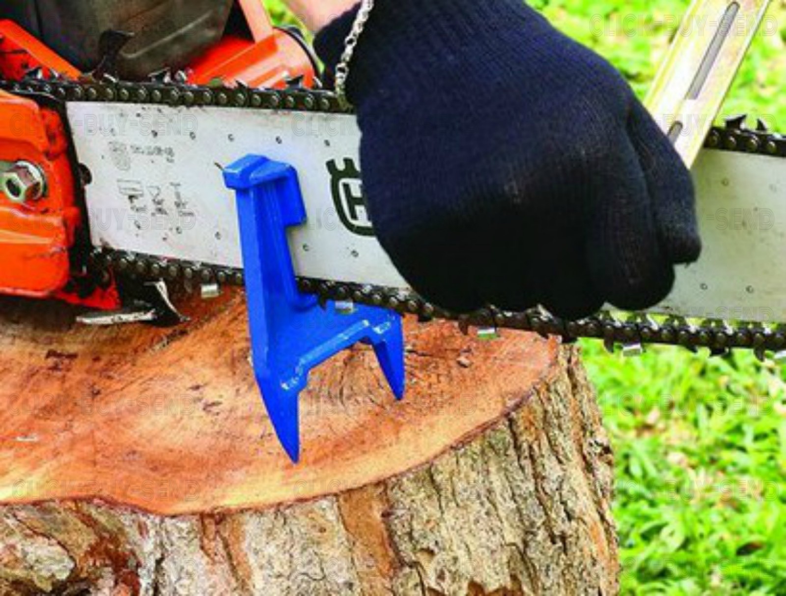 SILVERLINE PORTABLE CHAINSAW LOGGERS FILING VICE CHAINSAWS SHARPENING
