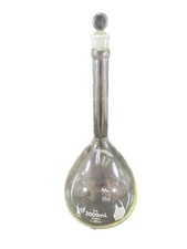 KIMBLE KIMAX 2000mL Class A Volumetric Flask With Glass Stopper #27 ±0.50 28014