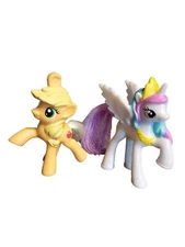 My Little Pony Apple Jack Friendship Is Magic Celestia McDonalds HMT Figurines