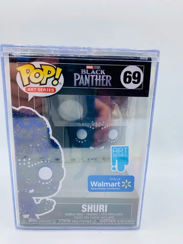 Funko Pop Marvel Black Panther Shuri 69 Art Series Walmart Exclusive New Sealed