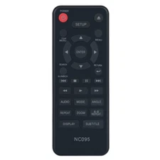 NC095 Replace Remote for Sanyo DVD Player FWDP105 FWDP105F B FWDP175F FWDP105FA
