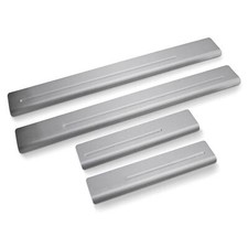 Einstiegsleisten Zierleisten Kantenschutz Edelstahl Auto für Hyundai Getz 02-05