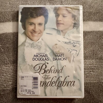 Behind the Candelabra DVD| HBO Michael Douglas Matt Damon Brand New Sealed