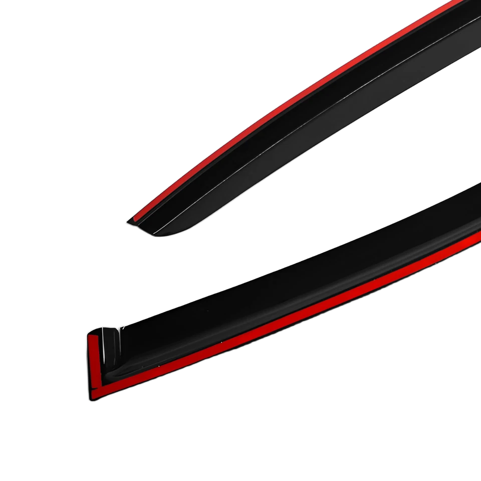 Viseras de ventana originales Lexus GS F GS350 GS450h 2013-2020 deflector de ventilación solar viento Foto 4 de 4