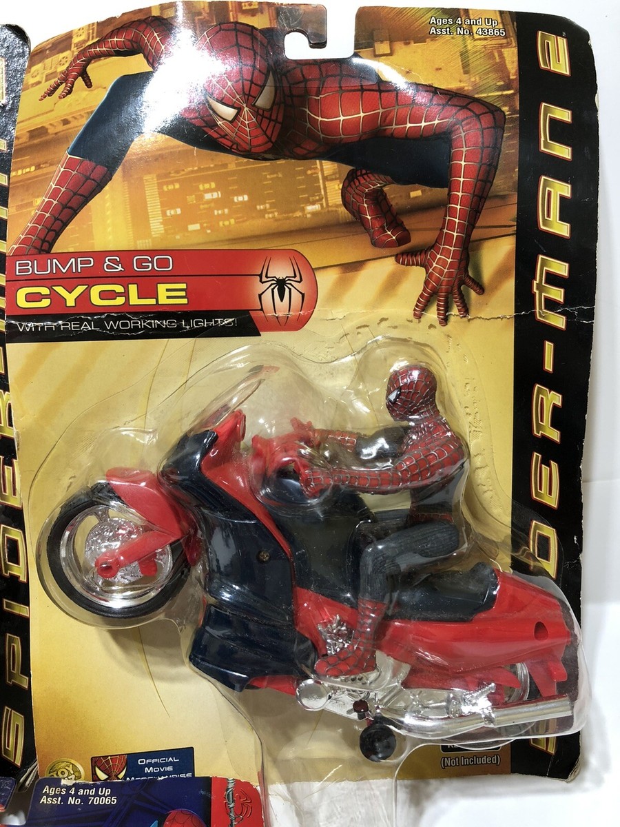 A）希少 未開封　未使用品　スパイダーマン2 バンプ＆GO ヘリコプター 未開封 スパイダーマン2 バンプ＆GO ヘリコプター