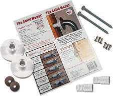 Grab Bar Mounting Kit for Fiberglass Showers The Solid Mount Made in The U.S.A.