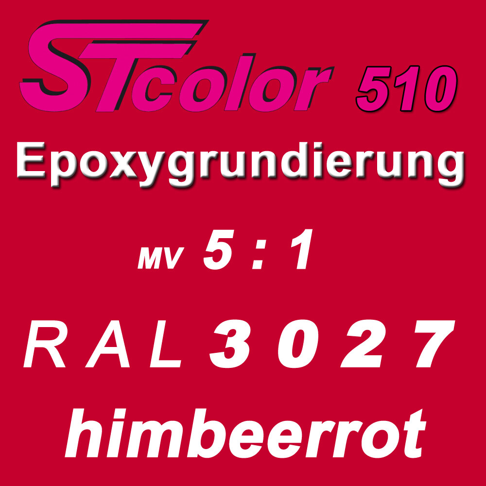 TRISTARcolor Lackstift RAL 3027 Himbeerrot Seidenmatt – 50 Ml, Schnelltrocknend, Für Metall, Kunststoff & Mehr