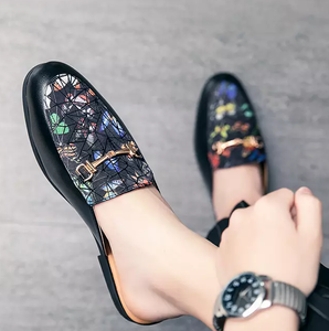 pointed toe slippers