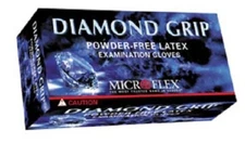 Microflex MFX-MF300 Diamond Grip Powder-Free Latex Examination Gloves (100 box)