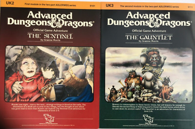 Advanced Dungeons & Dragons - Adlerweg 1+2 - The Sentinel + The Gauntlet - AD&D