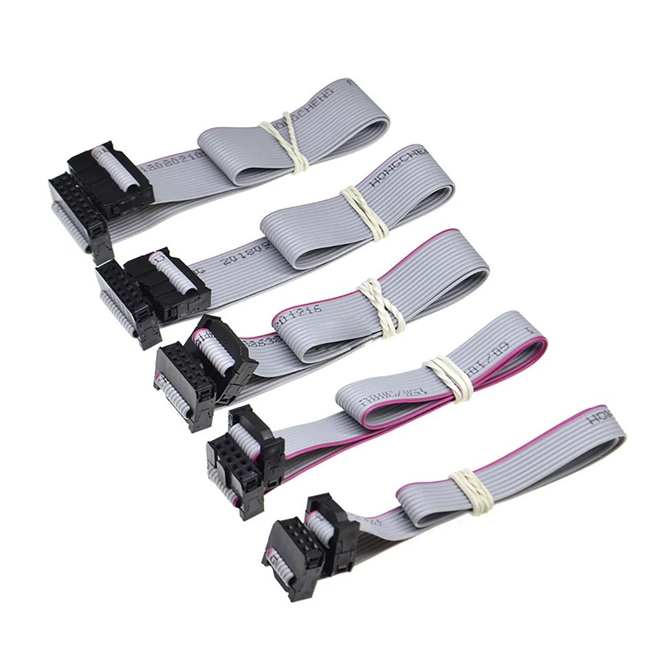 Cabezal de caja IDC 2.54 cables de cinta con 3 longitudes de largo de 6 a 26 pines Foto 2 de 4