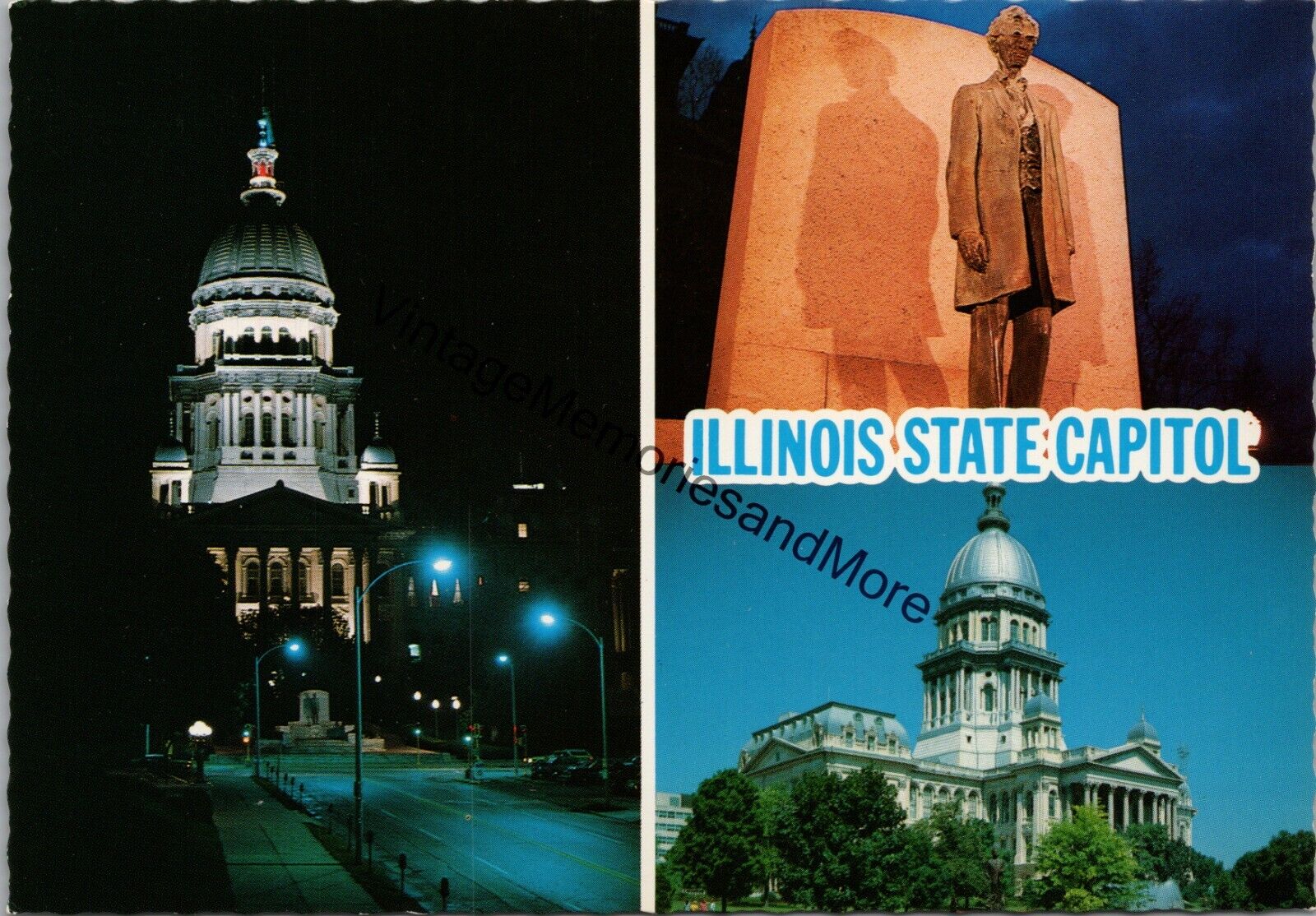 Illinois State Capitol Postcard PC265